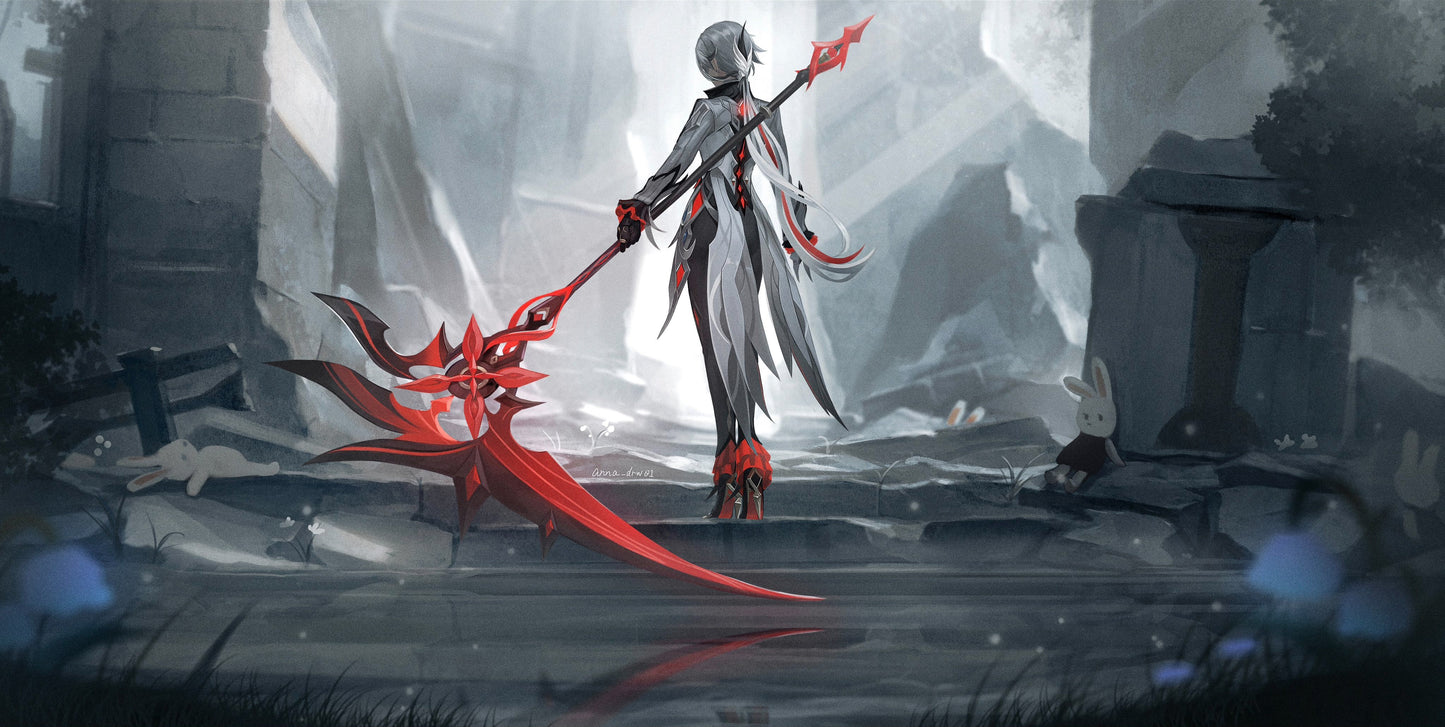 Crimson Requiem Fallen Kingdom Deskmat