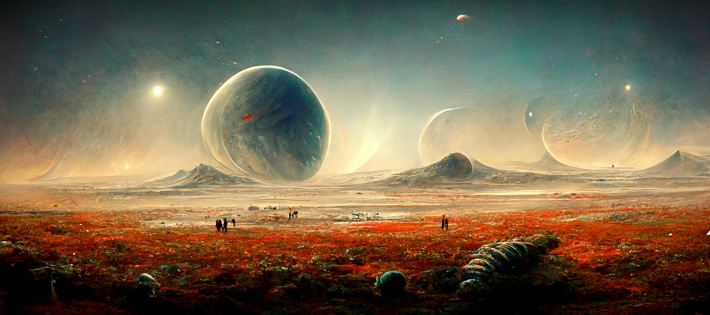 Alien Planet Deskmat