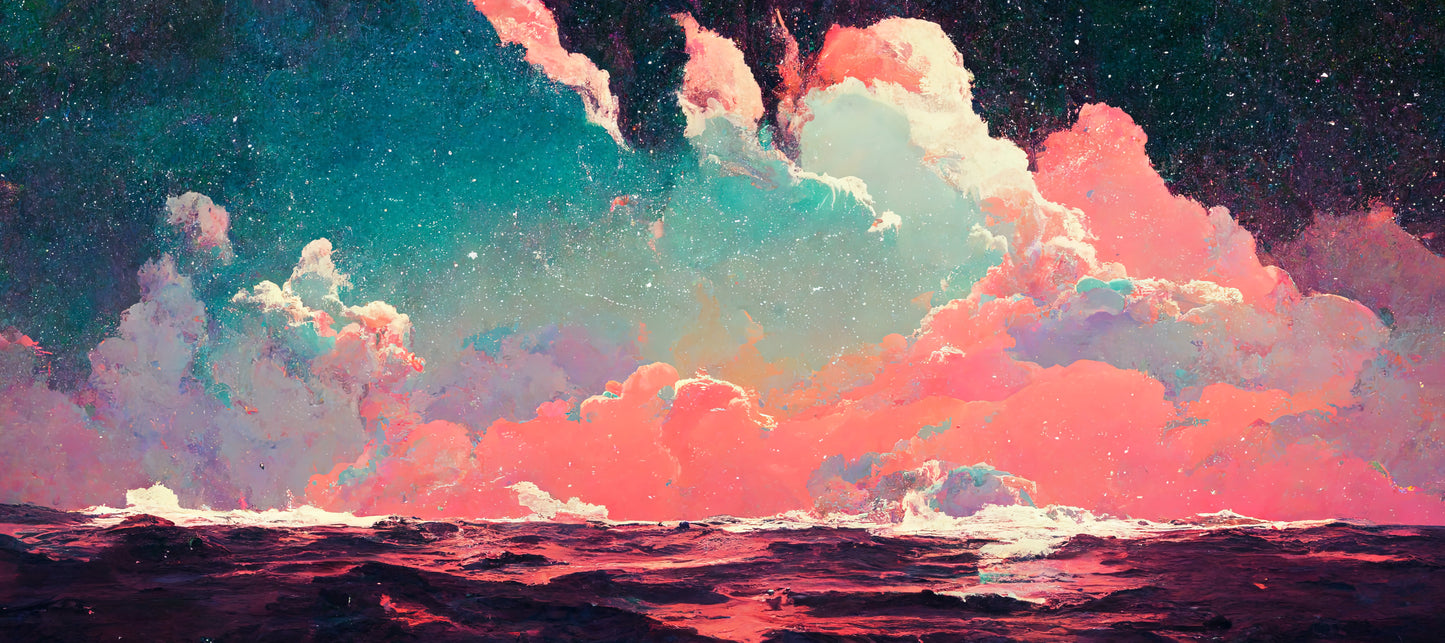 Celestial Tides Deskmat