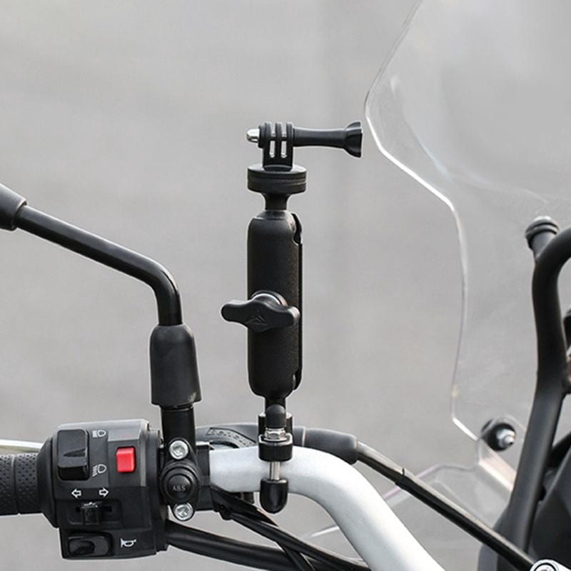 Motowolf Action Camera Holder for Motorcycle Handlebar Mount
