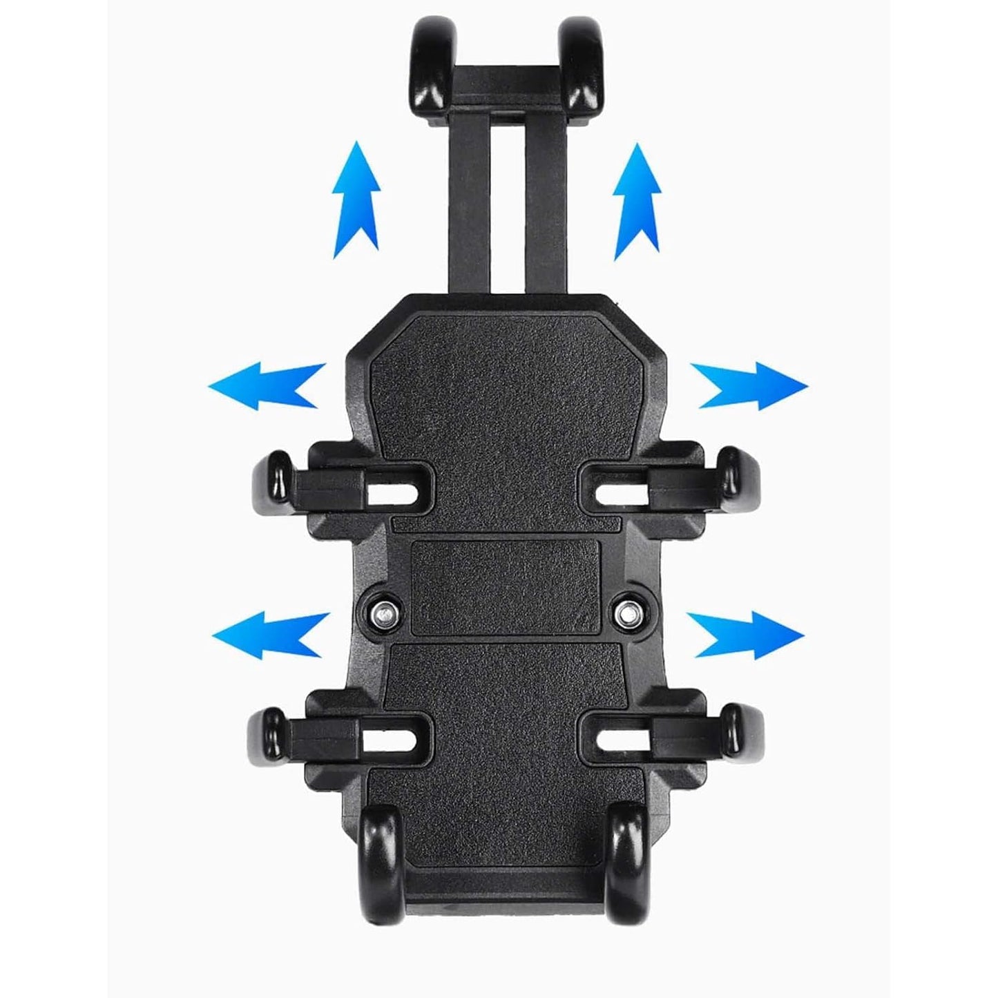 BSDDP Anti Vibration,Shock Proof Mobile Holder GPS Bracket Clip, 360° View, Riding Scooter, Bicycle, Bike Accessories, 4-6, 7 in Mobile Phone Smartphone