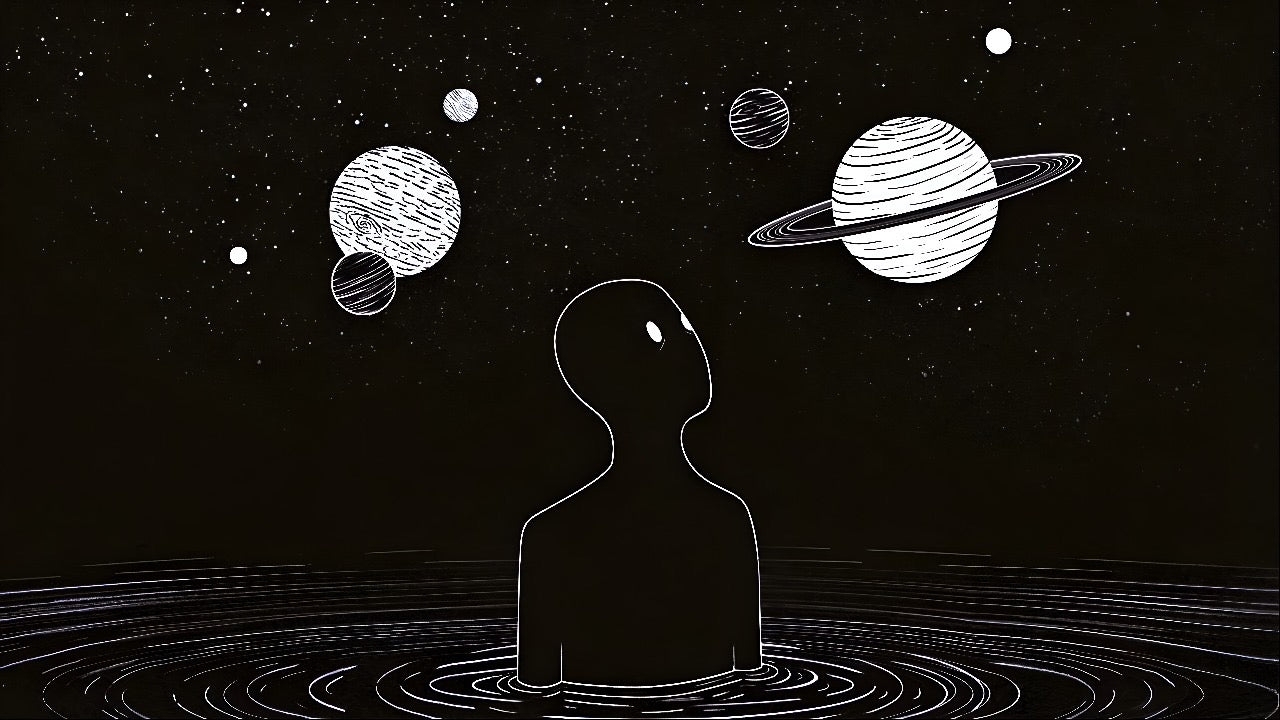 Cosmic Solitude Deskmat