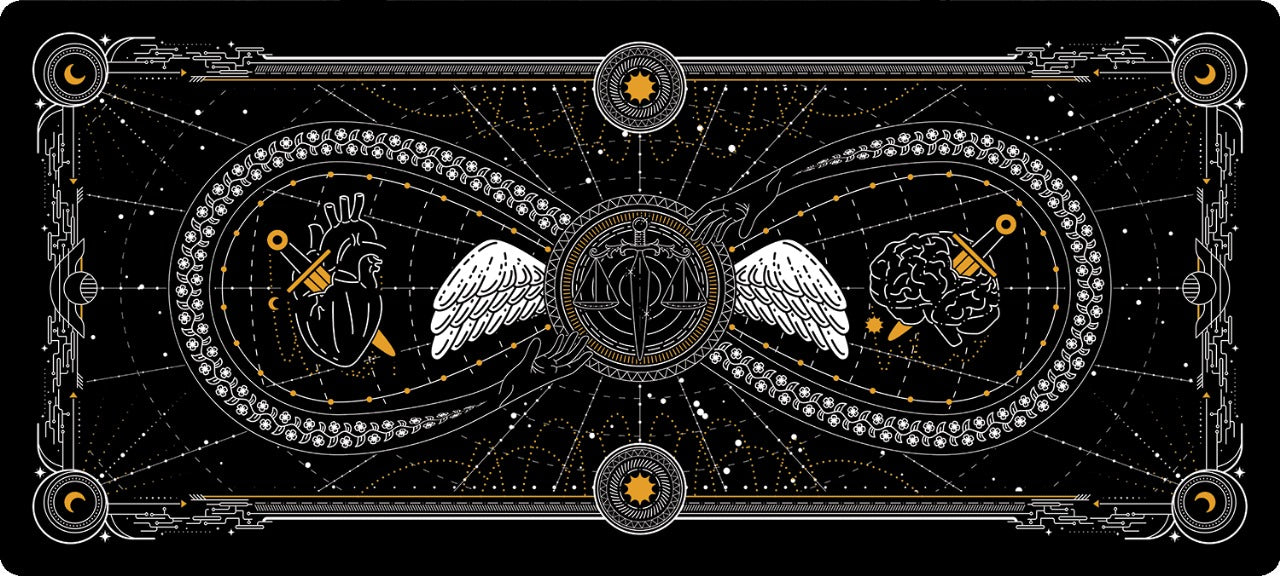 Cosmic Balance Deskmat (Black)