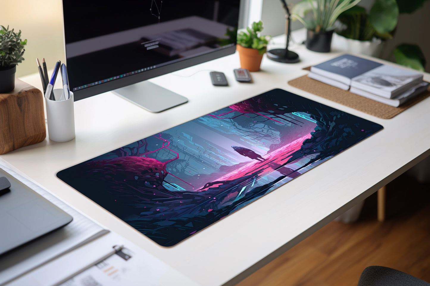 Alien Forest Deskmat