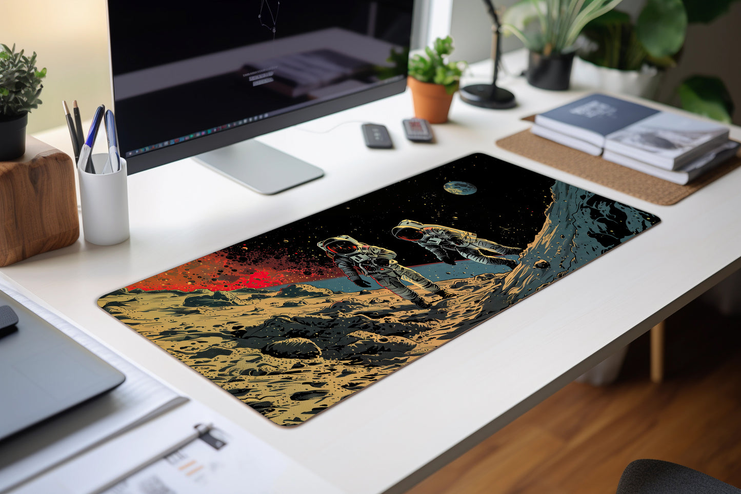 Moon Landing Deskmat