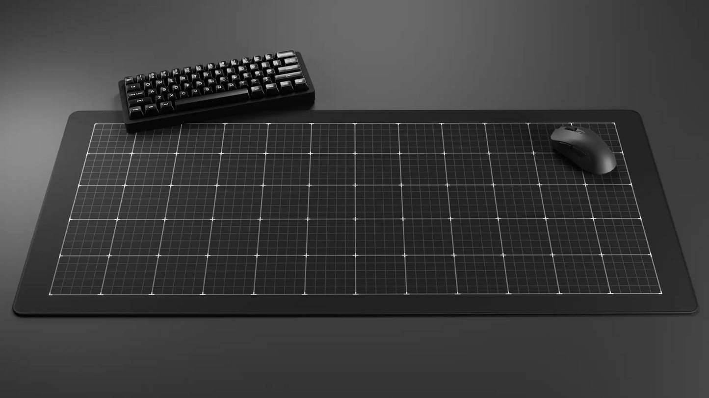 Grid Master Deskmat (Black)