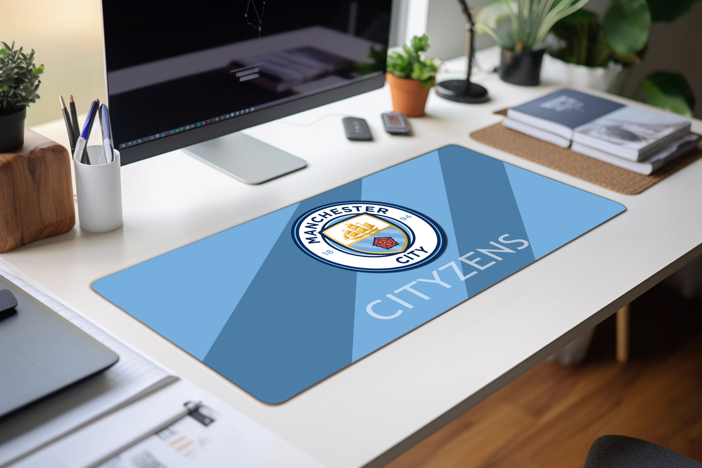 MAN CITY Themed Deskmat