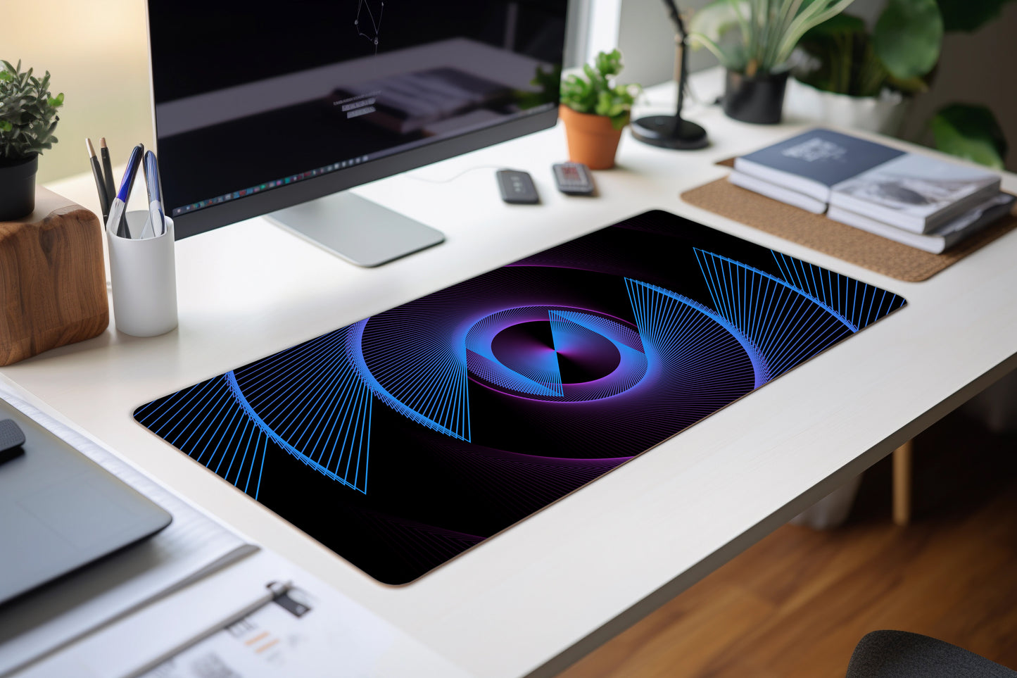 Illusion Abstract Deskmat
