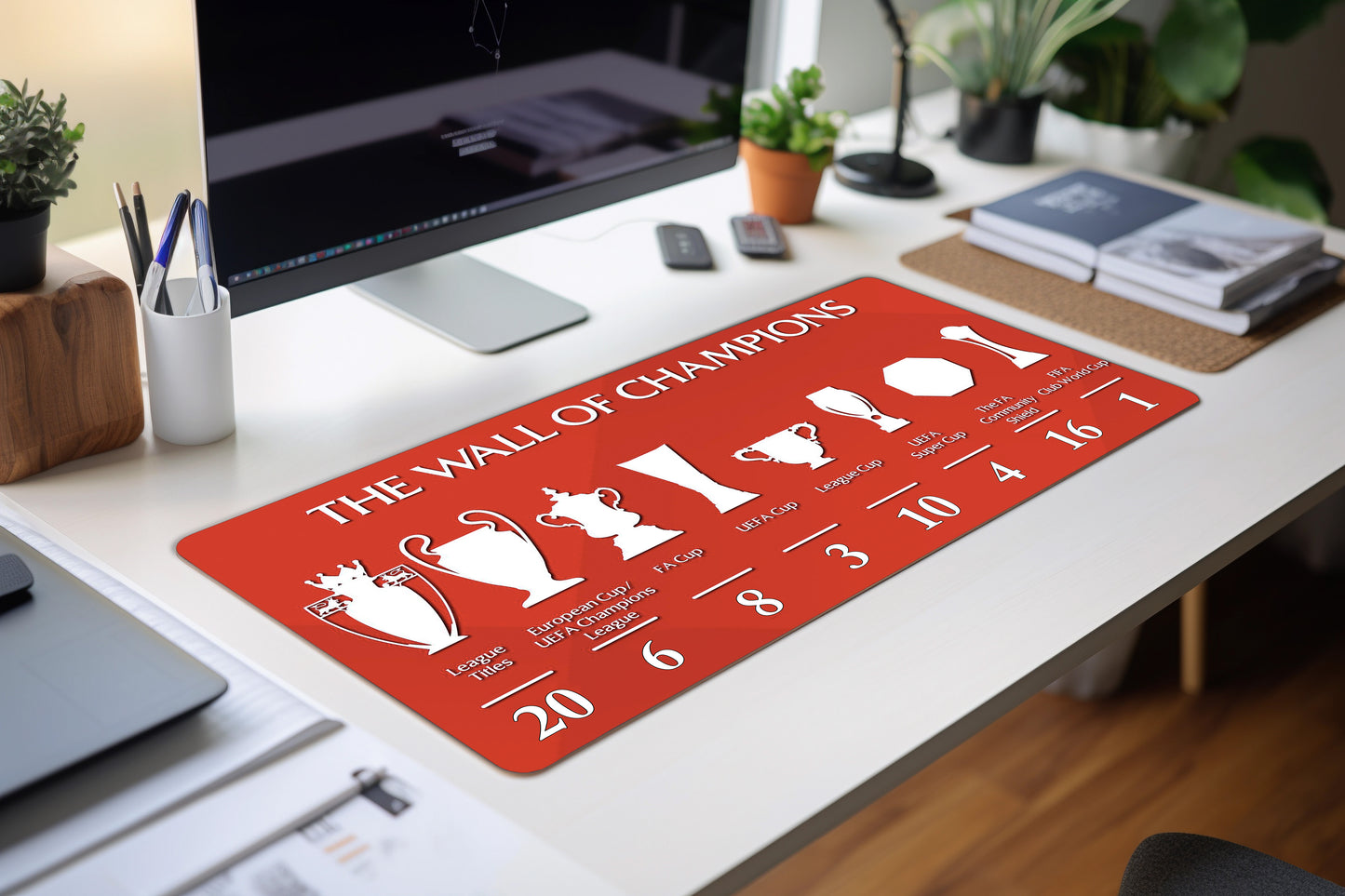Liverpool Wall Of Champions Deskmat