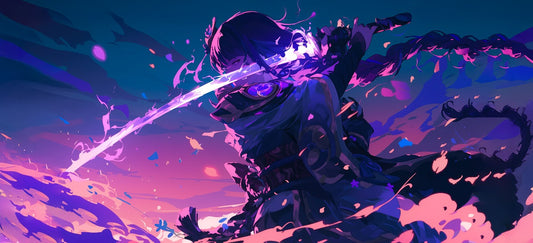 Raiden Shogun Deskmat