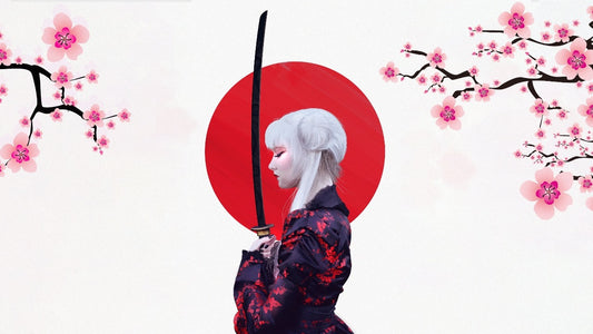 Sakura Warrior Deskmat