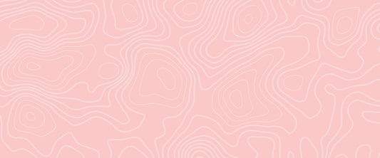 Pink Topography Deskmat
