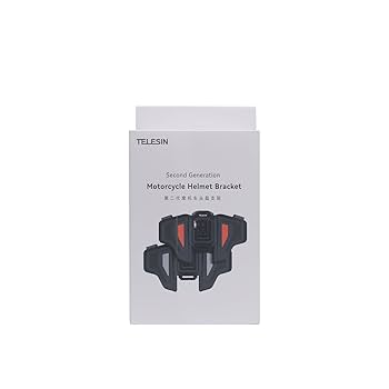 TELESIN GP-HBM-MT2 Motorcycle Helmet Mount Chin Holder Fixing Bracket for GoPro Action Camera