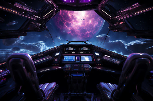 Cosmic Cockpit Deskmat