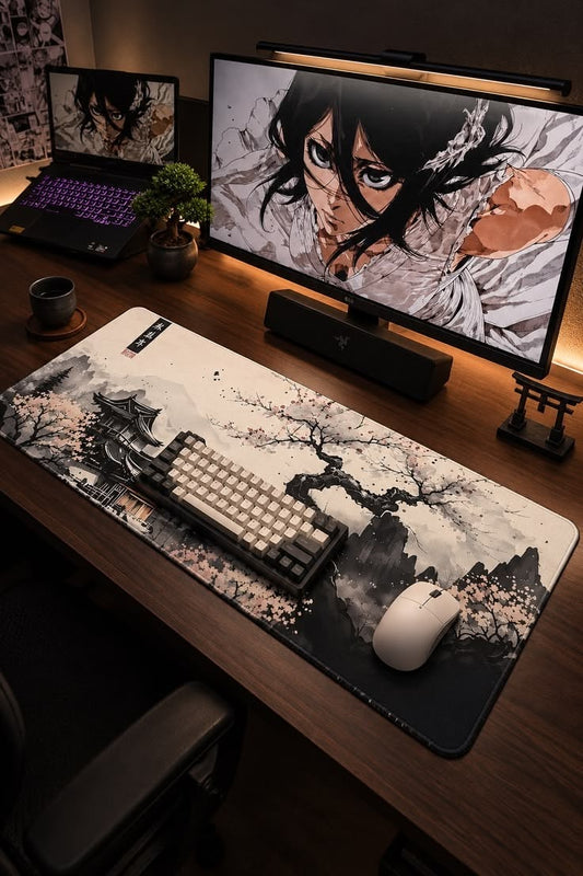 Midnight Sakura Deskmat Pad 60 x 30 cm 3mm