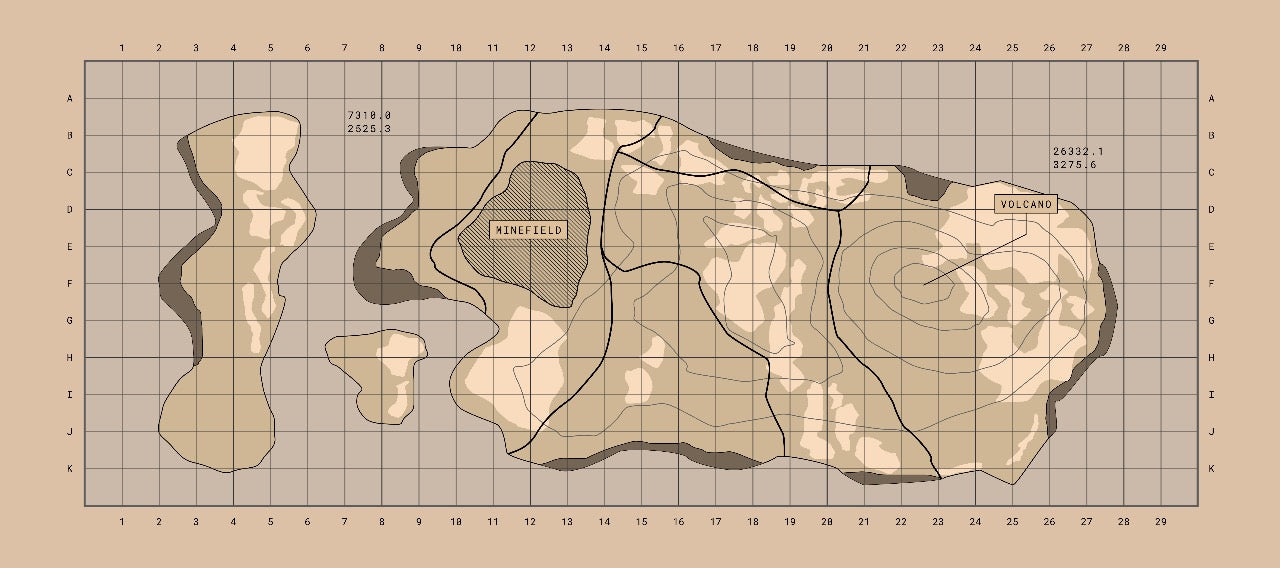 Operation Lost Island Deskmat