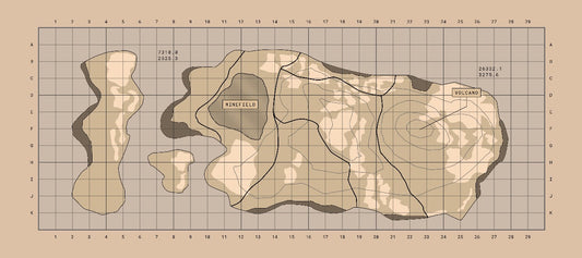 Operation Lost Island Deskmat
