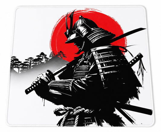 Crimson Samurai Desk Mat 40 x 45 cm 4 mm thickness Deskmat