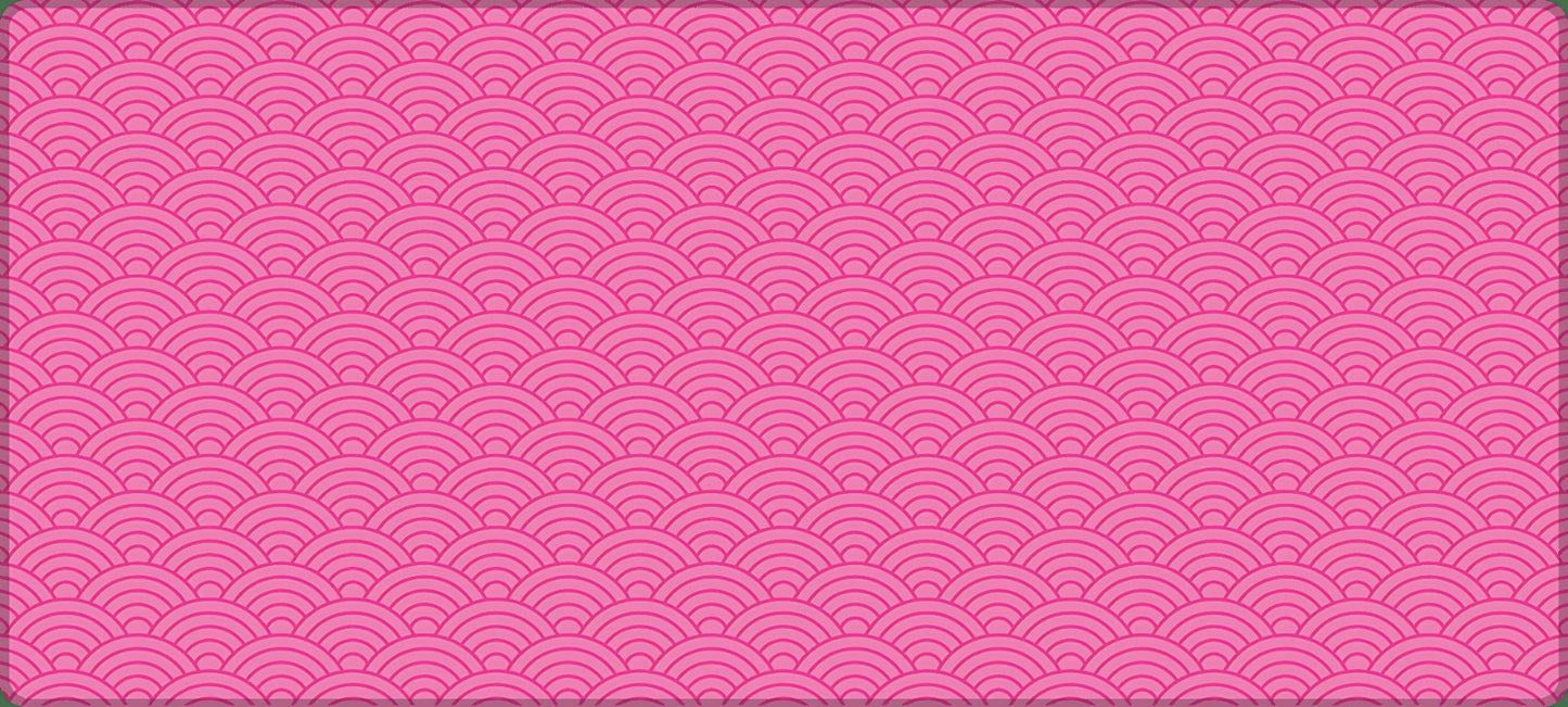 Japanese Cloud Deskmat - Pink