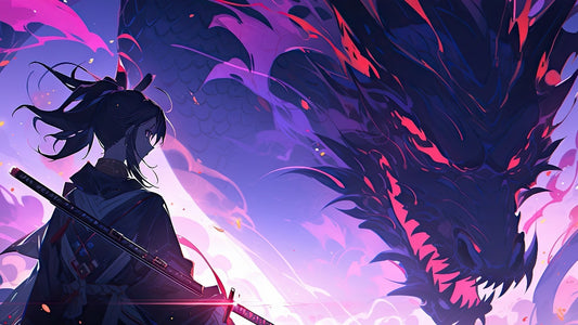 Violet Vengeance Deskmat