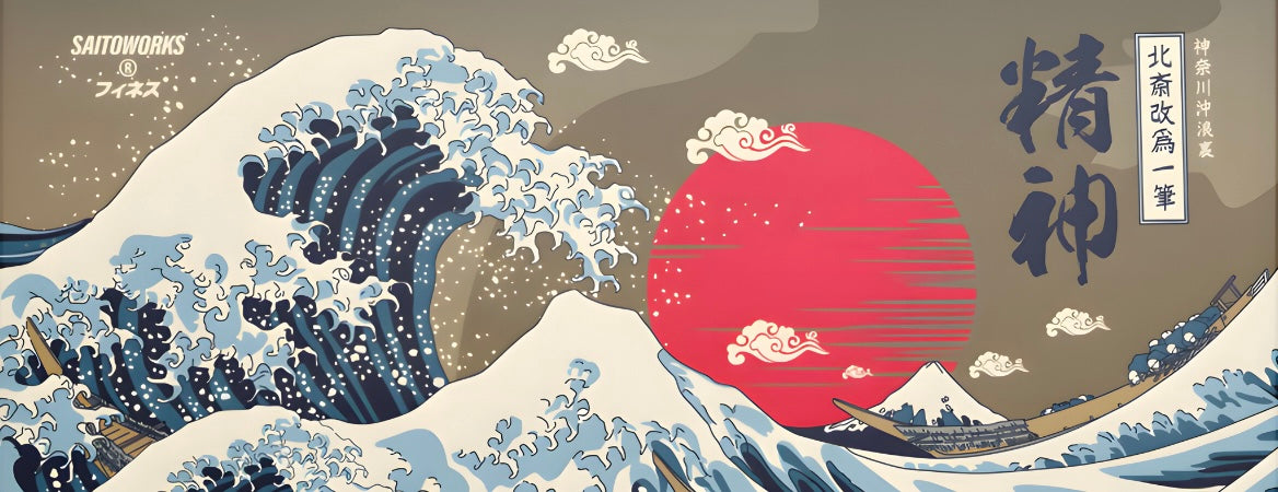 Hokusai Deskmat