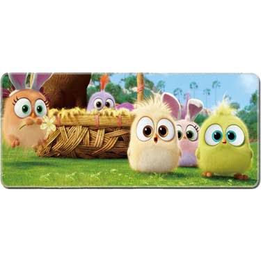Angry Birds Desk Mat - Large XL (80cm x30 cm 3mm thickness)