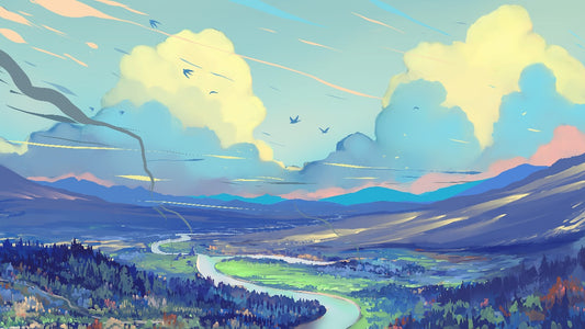 Valley Breeze Deskmat