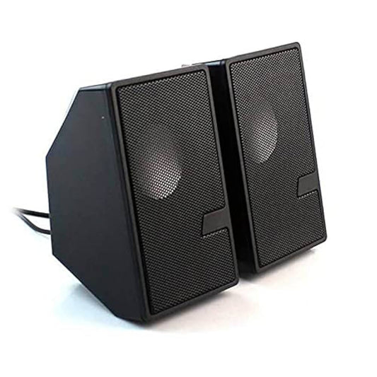 Mini D7 Multimedia Speaker with 3.5 Aux Connectivity,USB Powered and Volume Control Laptop/Desktop Speaker (Black, 2.0 Channel) 5 W Laptop/Desktop Speaker (Black)