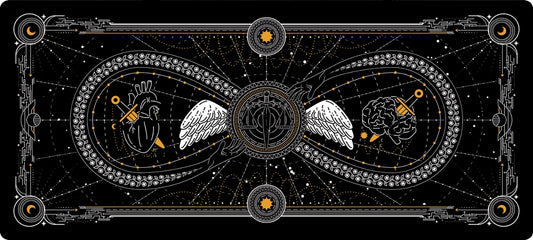 Cosmic Balance Deskmat (Black)
