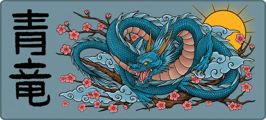 Azure Dragon Deskmat