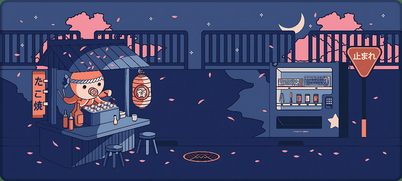 Matsuzuka Deskmat- Blue