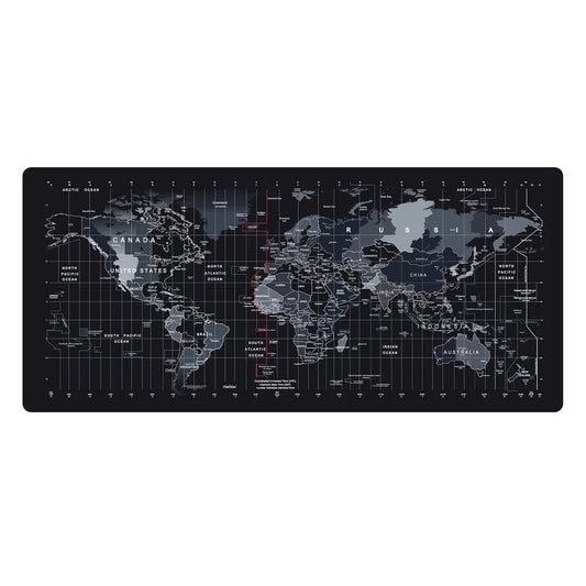 World Map Deskmat with Updated India