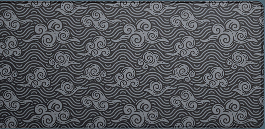 Akatsuki Waves Deskmat- Black