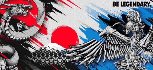 Legends of the Rising Sun Deskmat