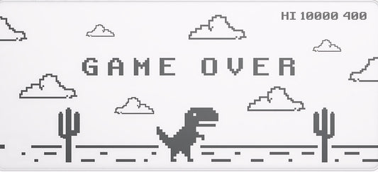 Pixel Dino – Game Over Deskmat