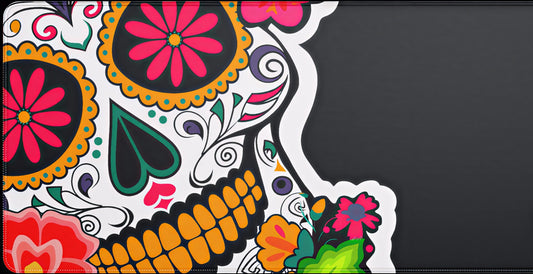 Neon Calavera Deskmat