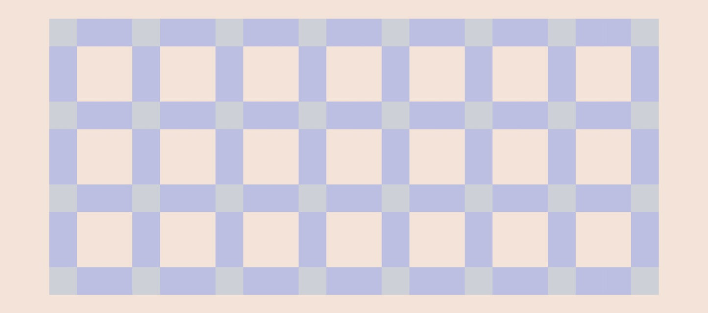 Pastel Grid Harmony Deskmat