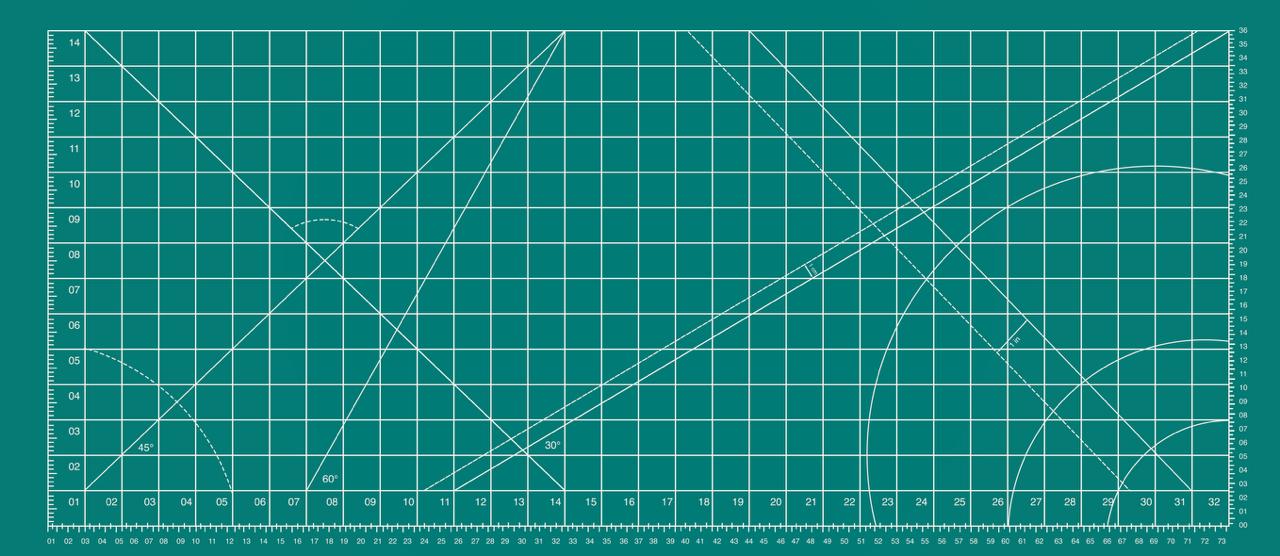 Precision Grid Deskmat - Green