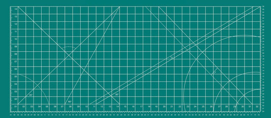 Precision Grid Deskmat - Green