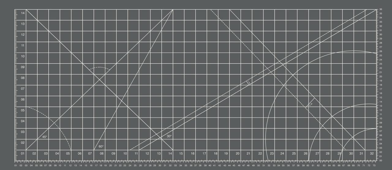 Precision Grid Deskmat - Grey