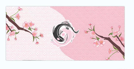 Koi Blossom Serenity Deskmat (pink)