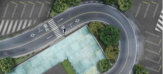 Parking Lot Drift Deskmat