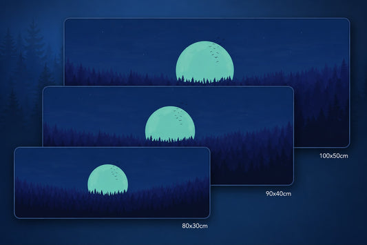 Blue Moon Night Deskmat