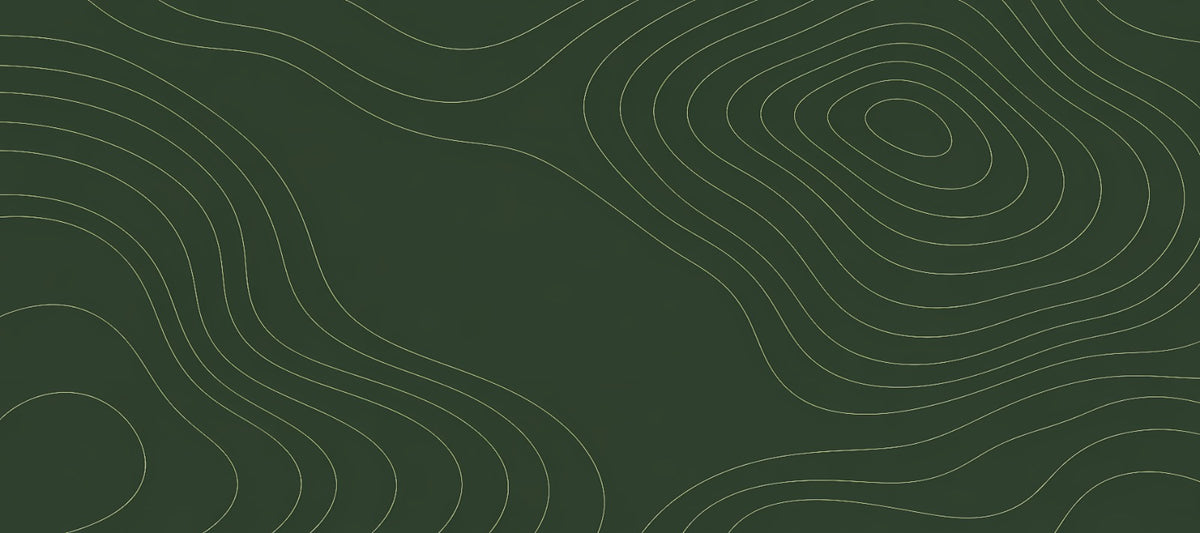 Forest Contours Deskmat