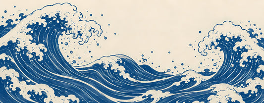 Kanagawa Waves Deskmat