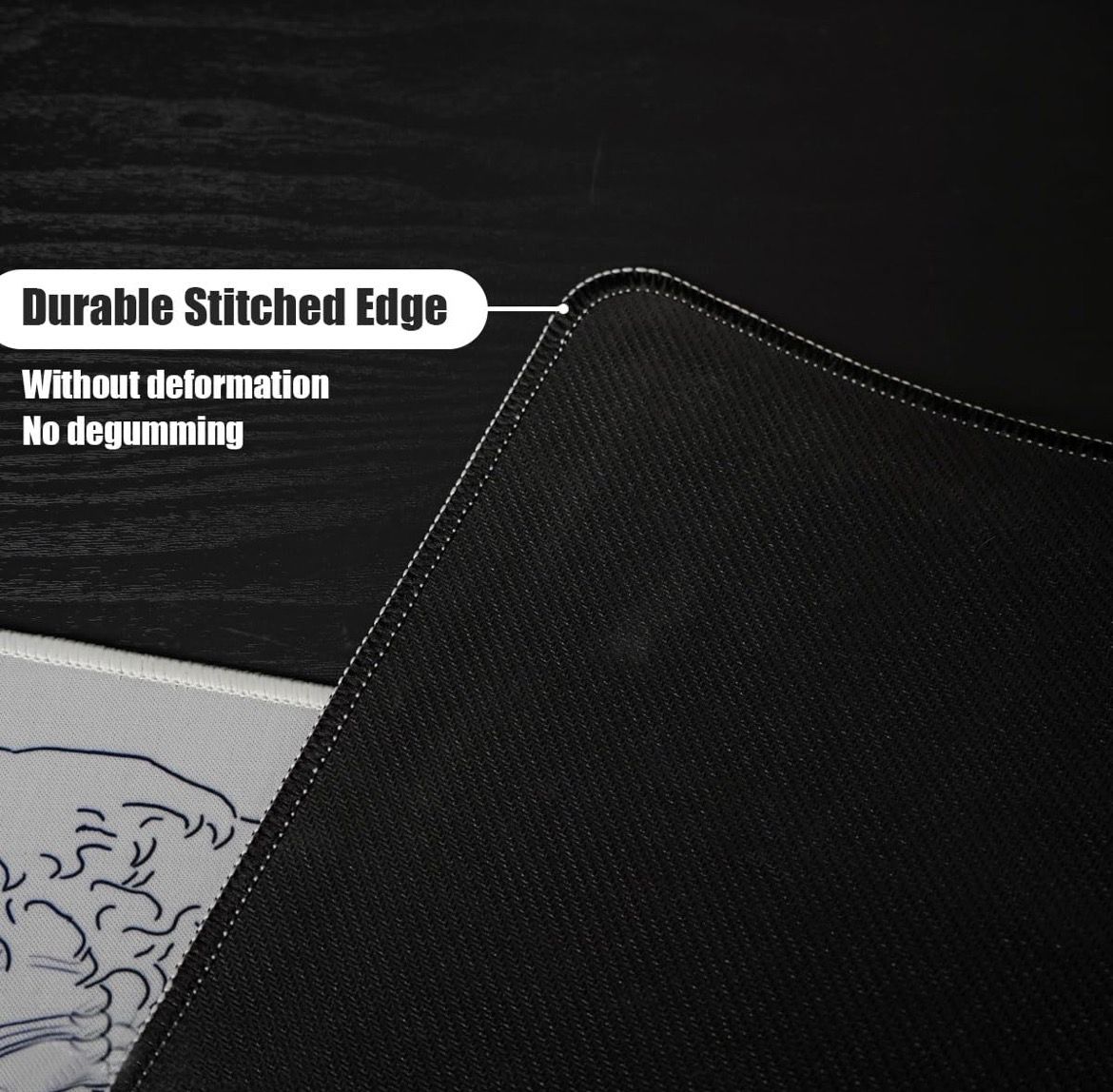 The Great Wave Deskmat (White)