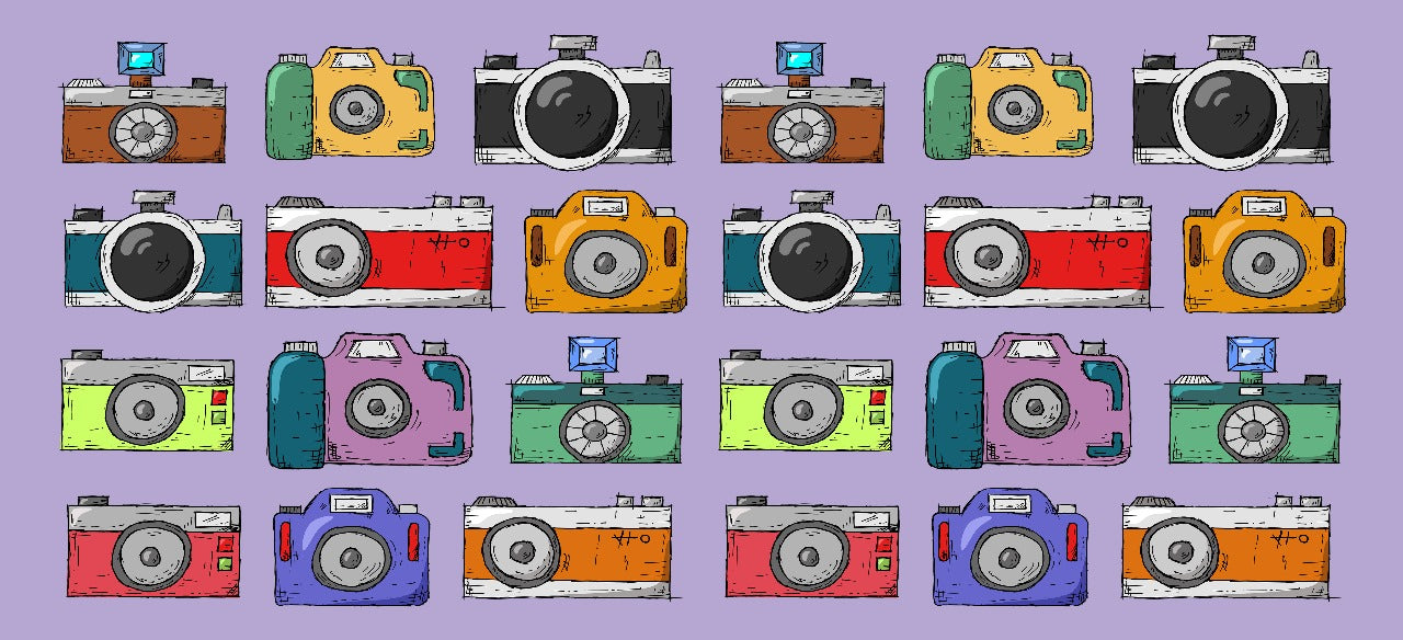 RetroCam Pop Art Deskmat