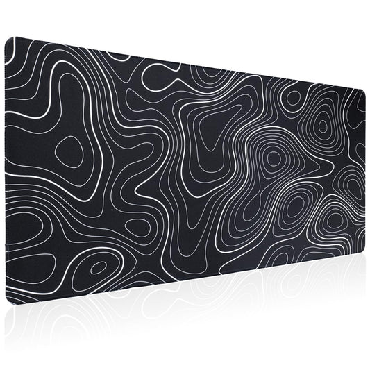 Black Topography Deskmat- 2 MM thickness
